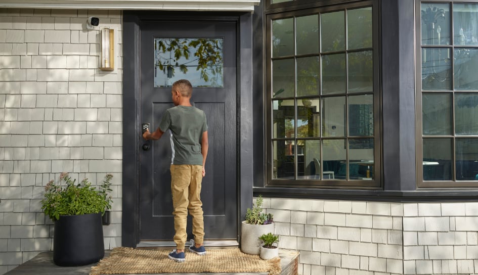 Vivint Smart Lock on home in Fort Smith